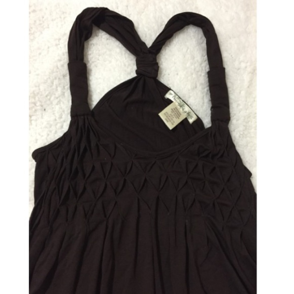 Brown tank dress or coverup - Picture 4 of 4